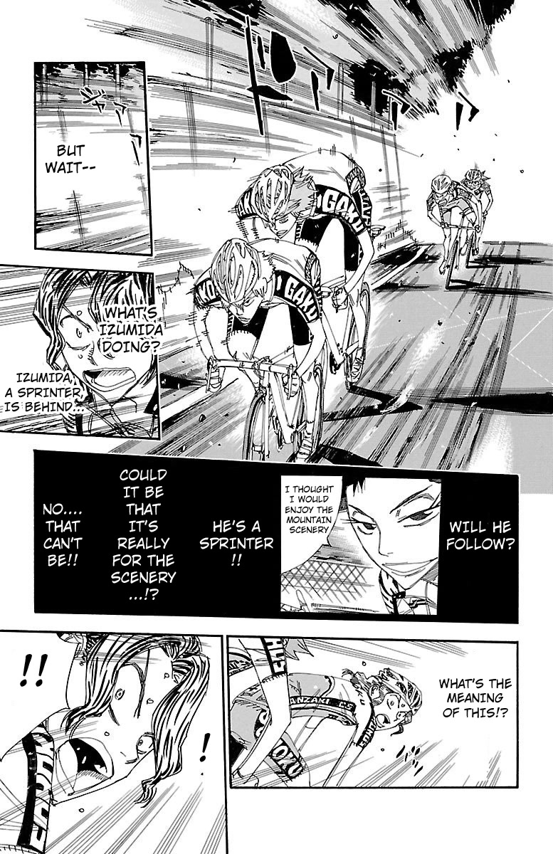 Yowamushi Pedal Chapter 459 page 11 - Chapter 459: Fierce Attack
