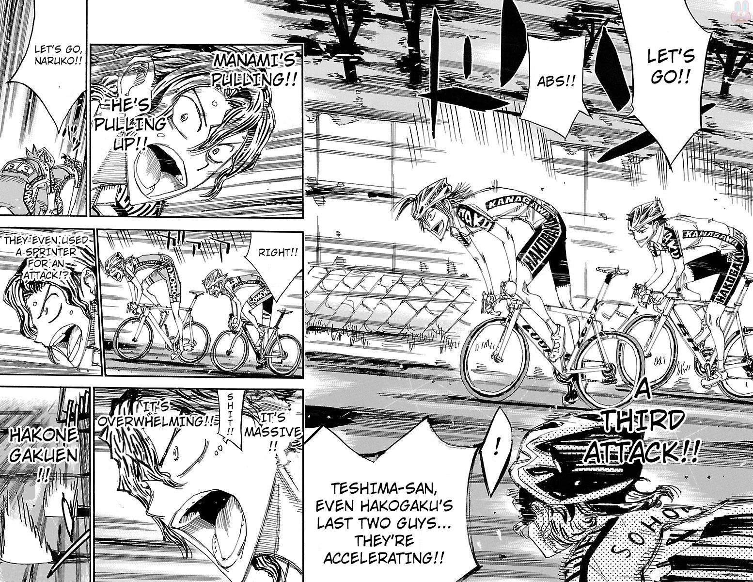 Yowamushi Pedal Chapter 459 page 12 - Chapter 459: Fierce Attack
