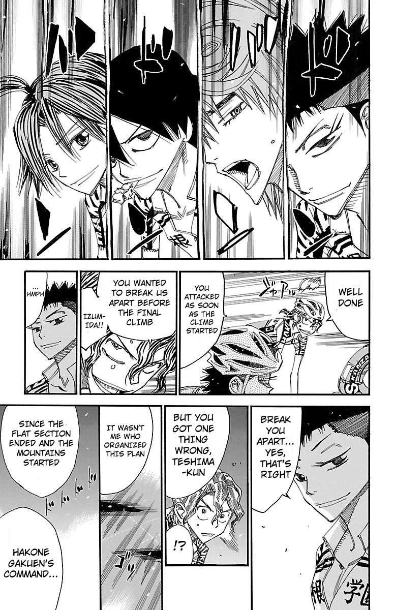 Yowamushi Pedal Chapter 459 page 14 - Chapter 459: Fierce Attack
