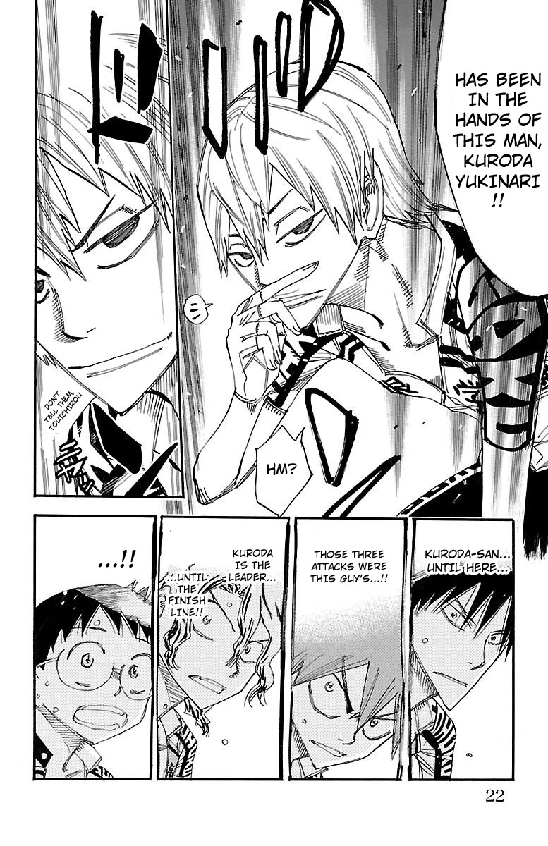 Yowamushi Pedal Chapter 459 page 15 - Chapter 459: Fierce Attack