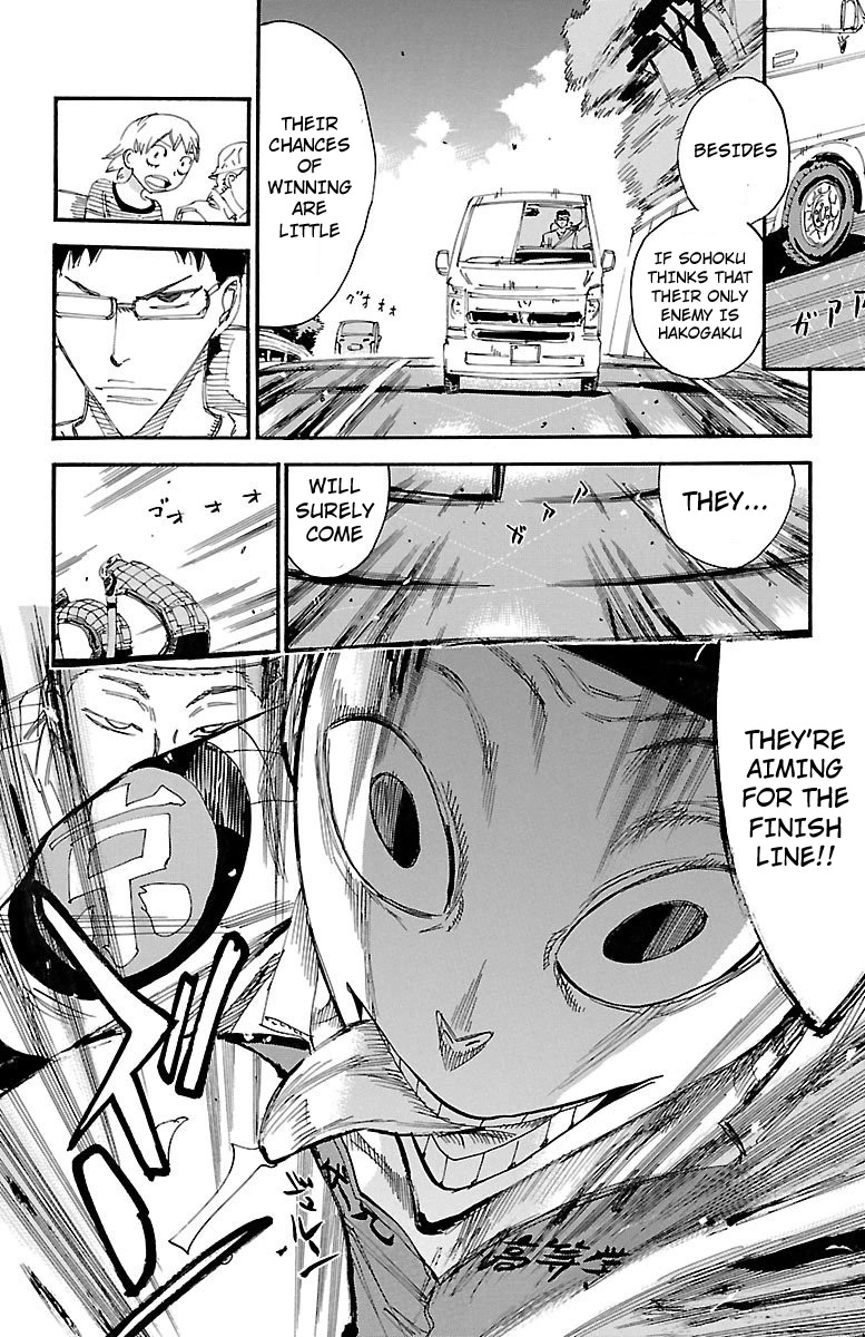Yowamushi Pedal Chapter 459 page 17 - Chapter 459: Fierce Attack