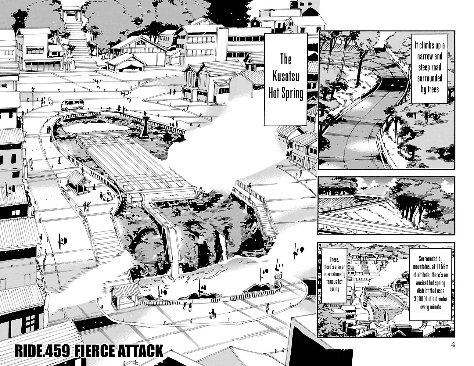 Yowamushi Pedal Chapter 459 page 2 - Chapter 459: Fierce Attack
