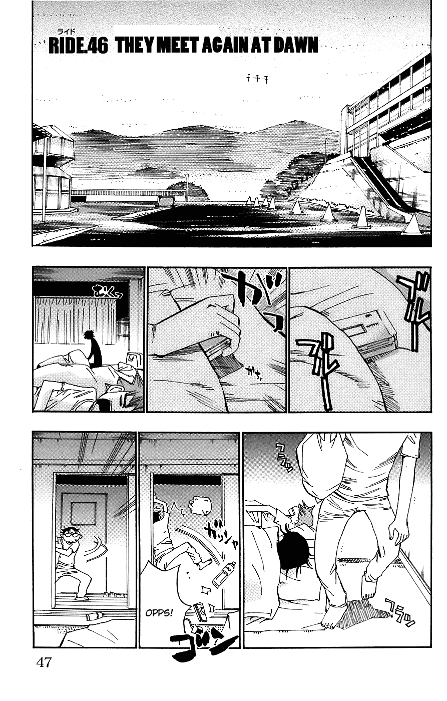 Yowamushi Pedal Chapter 46 page 1 - Chapter 46: Second Meeting at Dawn