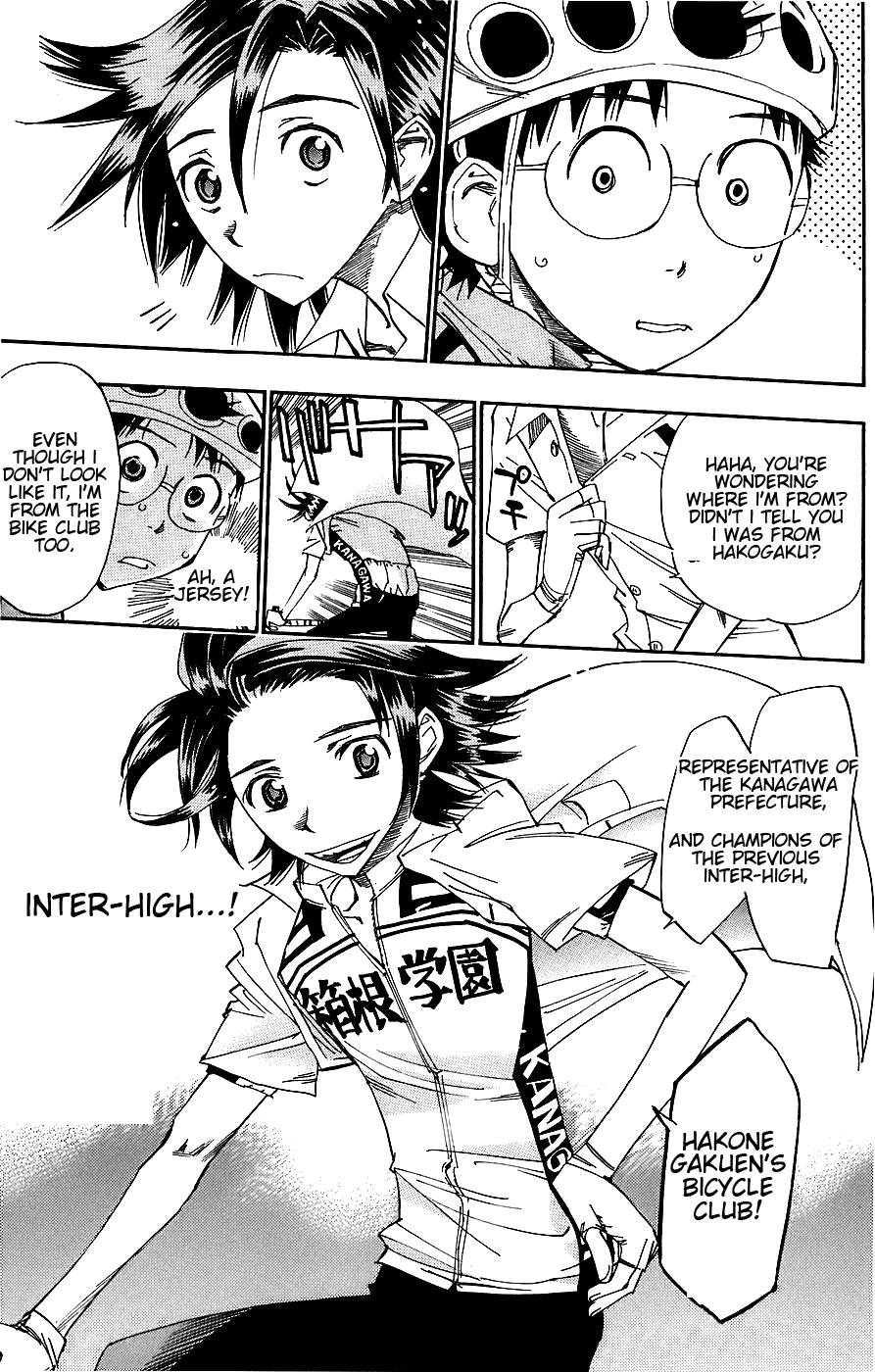 Yowamushi Pedal Chapter 46 page 13 - Chapter 46: Second Meeting at Dawn