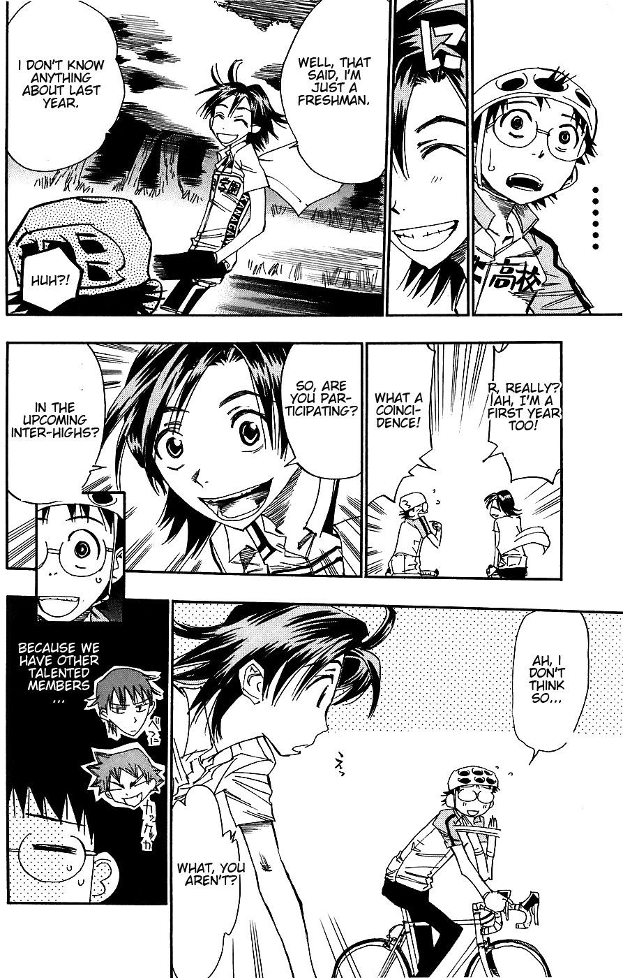 Yowamushi Pedal Chapter 46 page 14 - Chapter 46: Second Meeting at Dawn