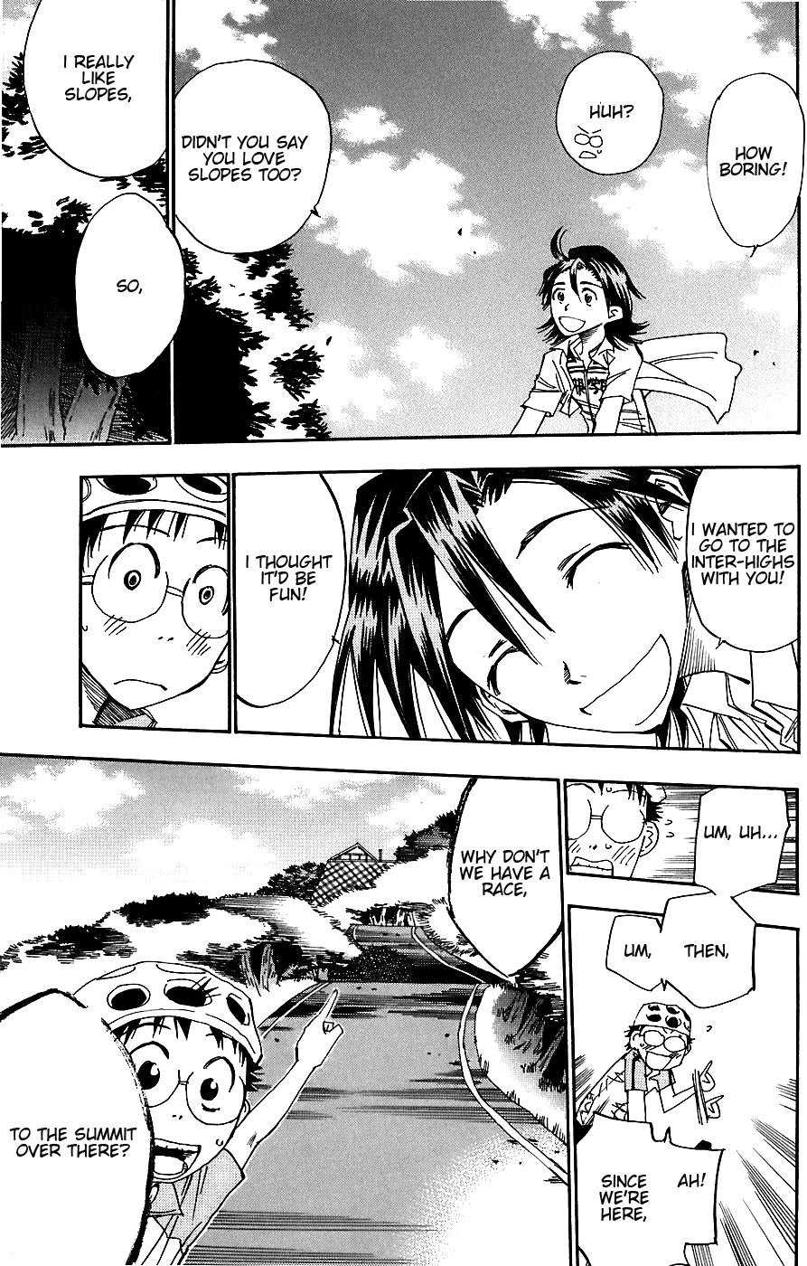 Yowamushi Pedal Chapter 46 page 15 - Chapter 46: Second Meeting at Dawn