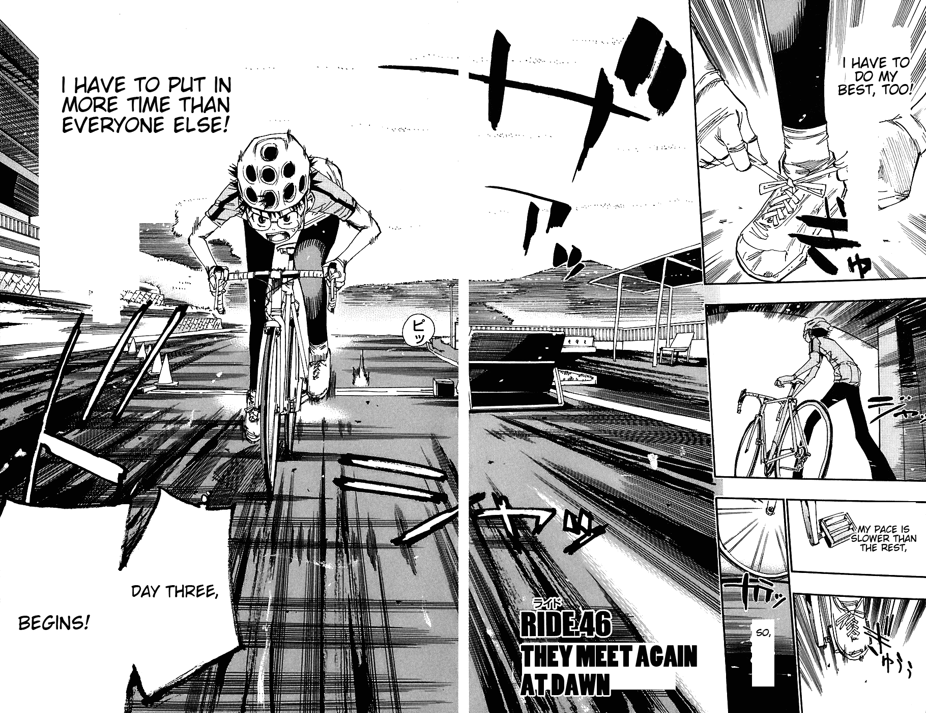 Yowamushi Pedal Chapter 46 page 4 - Chapter 46: Second Meeting at Dawn