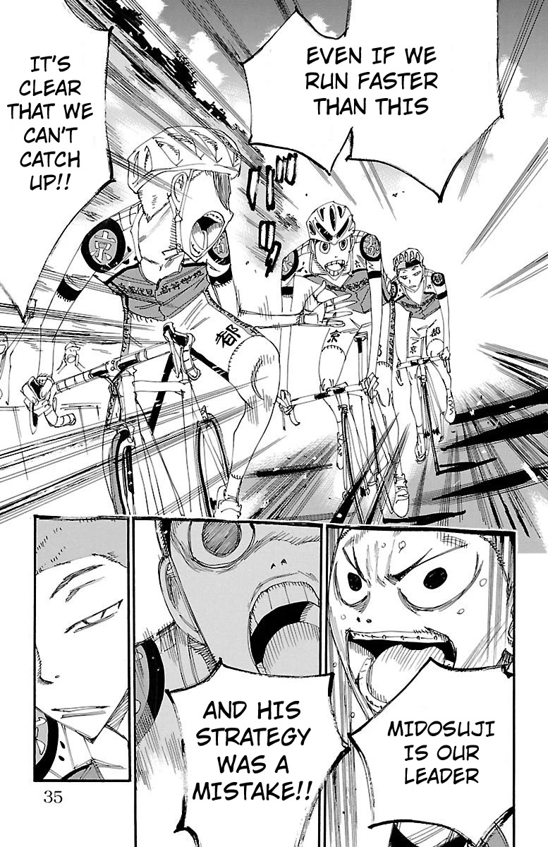 Yowamushi Pedal Chapter 460 page 10 - Chapter 460: A Quiet Attack