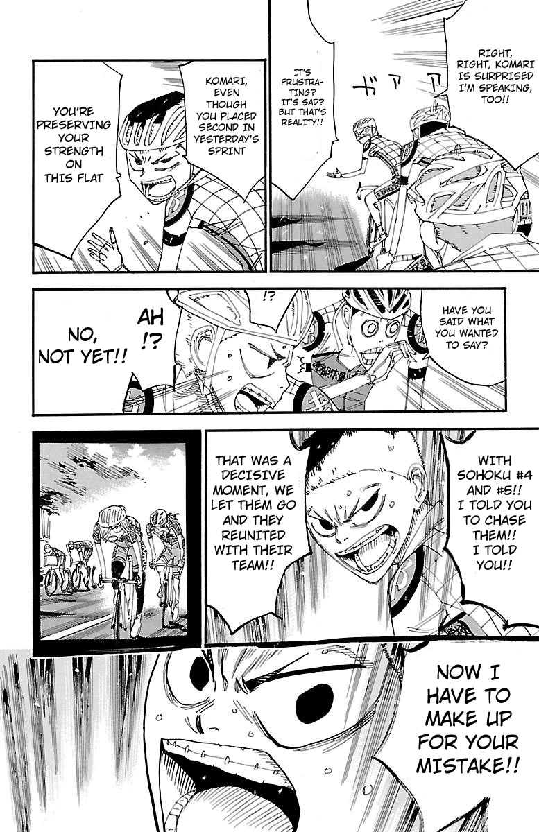Yowamushi Pedal Chapter 460 page 11 - Chapter 460: A Quiet Attack