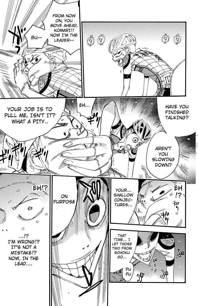 Yowamushi Pedal Chapter 460 page 12 - Chapter 460: A Quiet Attack
