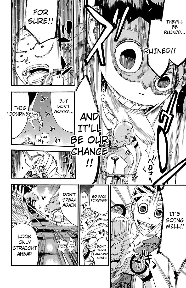 Yowamushi Pedal Chapter 460 page 16 - Chapter 460: A Quiet Attack