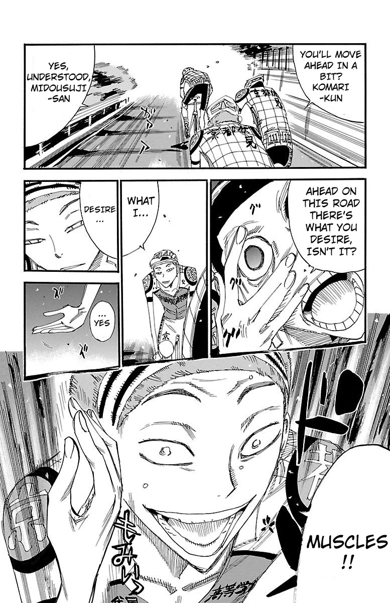 Yowamushi Pedal Chapter 460 page 18 - Chapter 460: A Quiet Attack