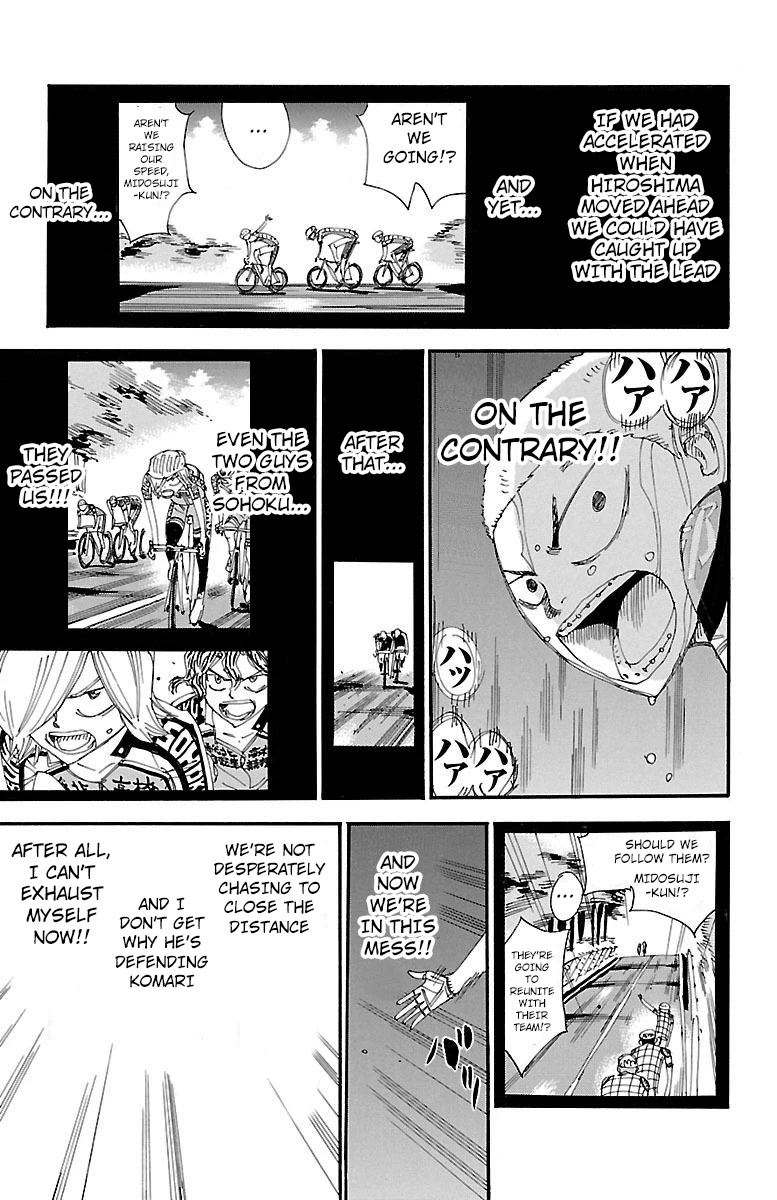 Yowamushi Pedal Chapter 460 page 8 - Chapter 460: A Quiet Attack