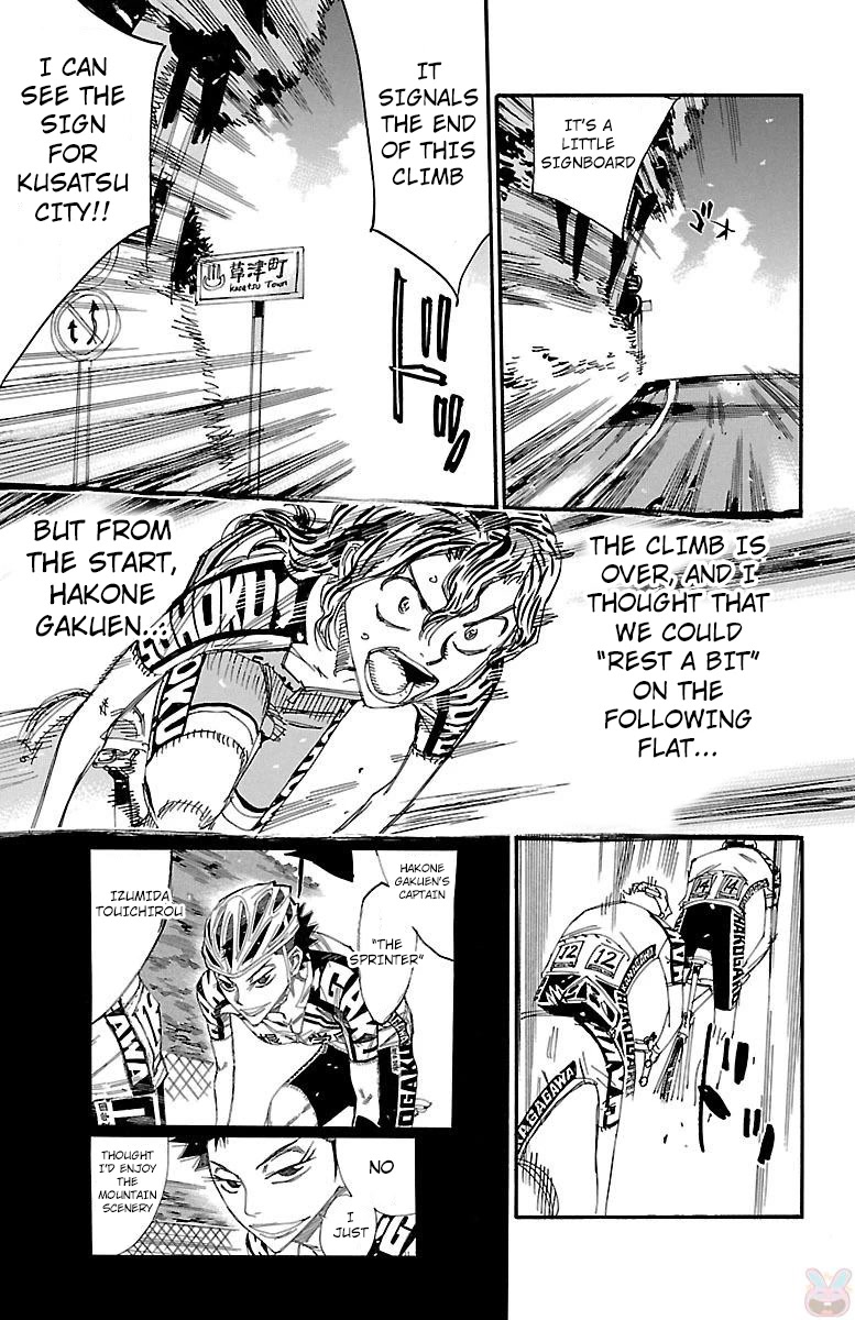 Yowamushi Pedal Chapter 461 page 15 - Chapter 461: A Small Promise