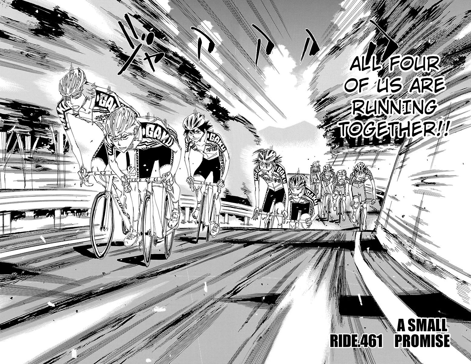 Yowamushi Pedal Chapter 461 page 2 - Chapter 461: A Small Promise