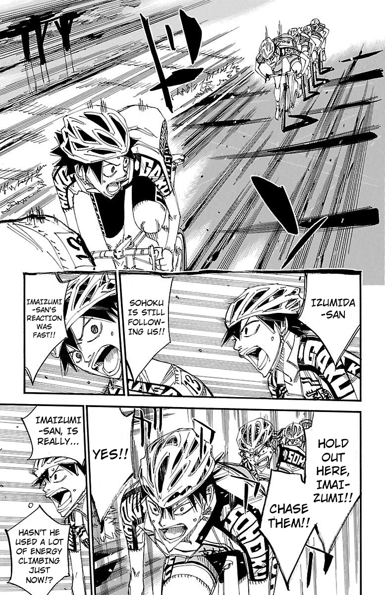 Yowamushi Pedal Chapter 462 page 13 - Chapter 462: New Voices