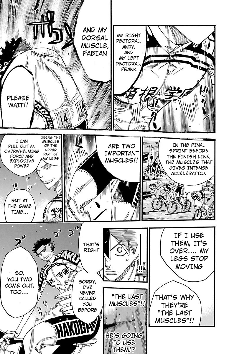 Yowamushi Pedal Chapter 462 page 15 - Chapter 462: New Voices