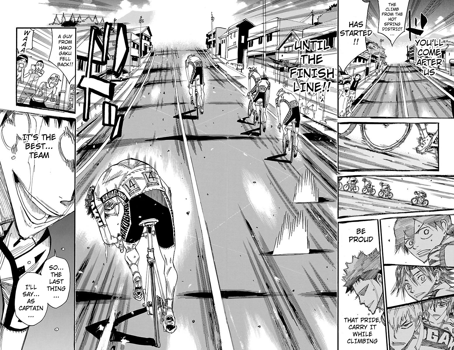 Yowamushi Pedal Chapter 463 page 14 - Chapter 463: FINAL ROAD!