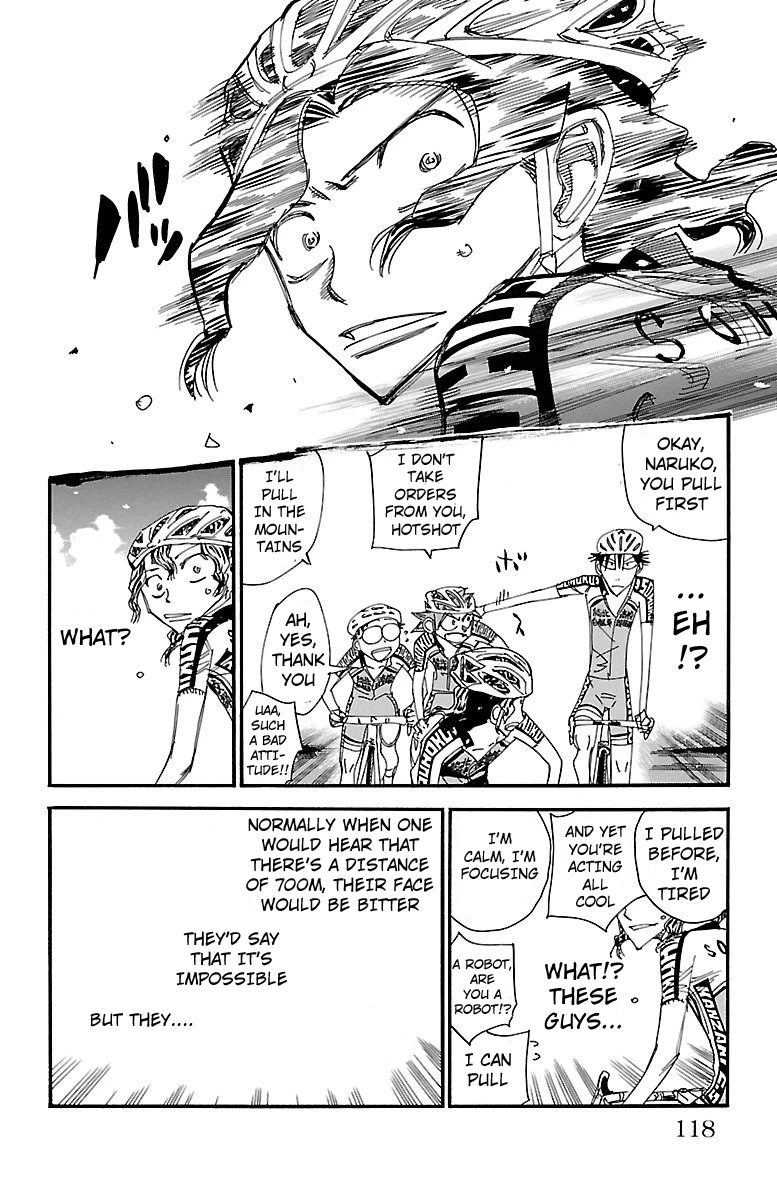 Yowamushi Pedal Chapter 464 page 11 - Chapter 464: Distance