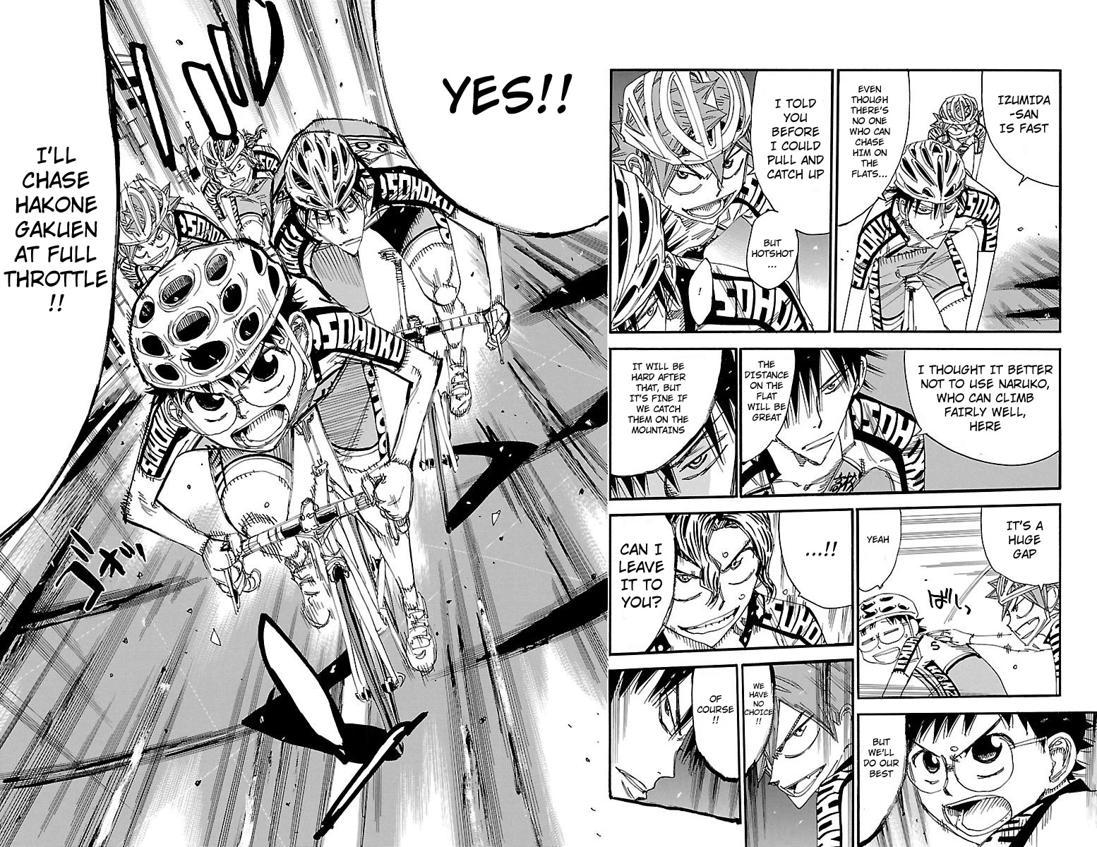 Yowamushi Pedal Chapter 464 page 15 - Chapter 464: Distance
