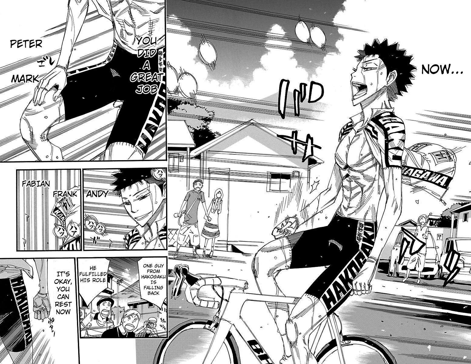 Yowamushi Pedal Chapter 464 page 2 - Chapter 464: Distance