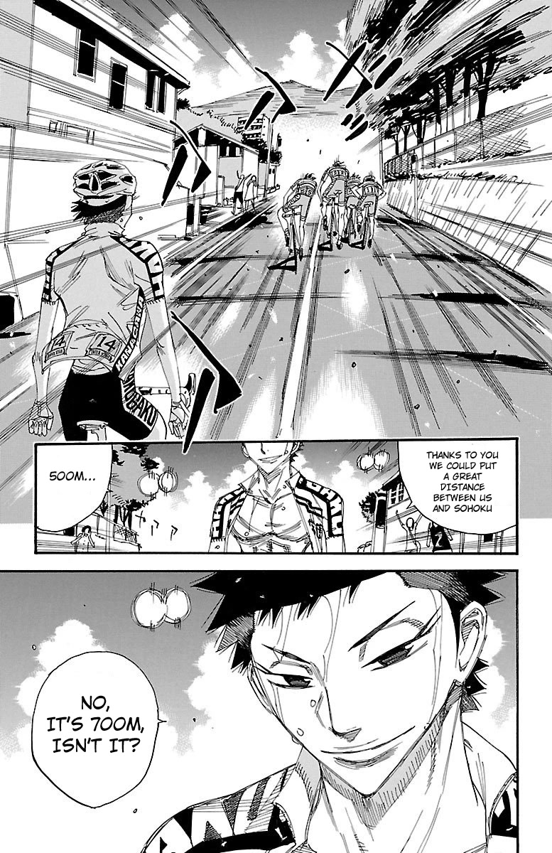 Yowamushi Pedal Chapter 464 page 5 - Chapter 464: Distance