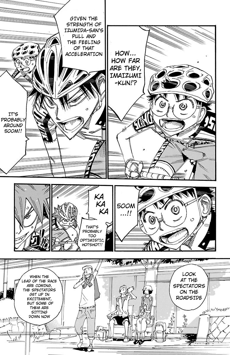 Yowamushi Pedal Chapter 464 page 7 - Chapter 464: Distance