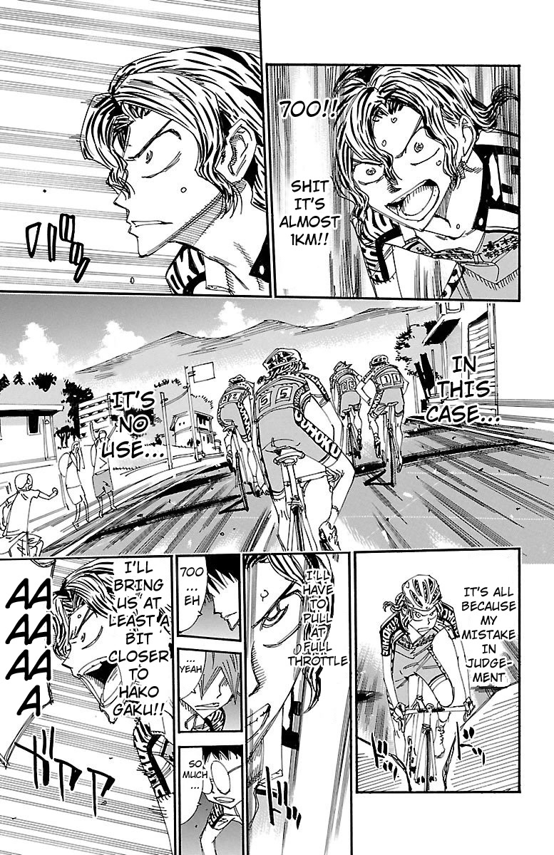 Yowamushi Pedal Chapter 464 page 9 - Chapter 464: Distance