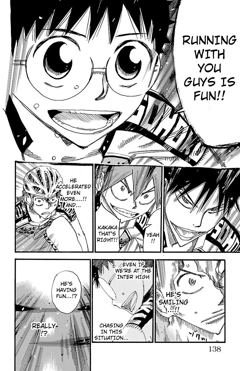 Yowamushi Pedal Chapter 465 page 12 - Chapter 465: Sakamichi At Full Power