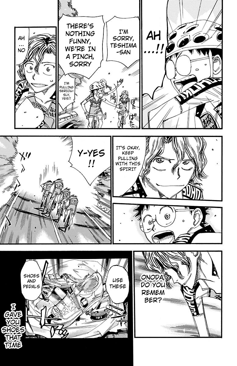 Yowamushi Pedal Chapter 465 page 13 - Chapter 465: Sakamichi At Full Power