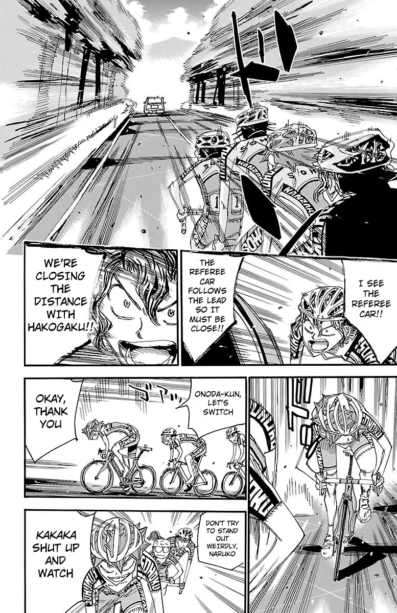 Yowamushi Pedal Chapter 465 page 15 - Chapter 465: Sakamichi At Full Power