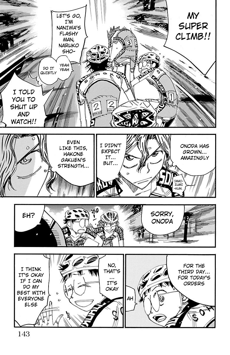 Yowamushi Pedal Chapter 465 page 16 - Chapter 465: Sakamichi At Full Power
