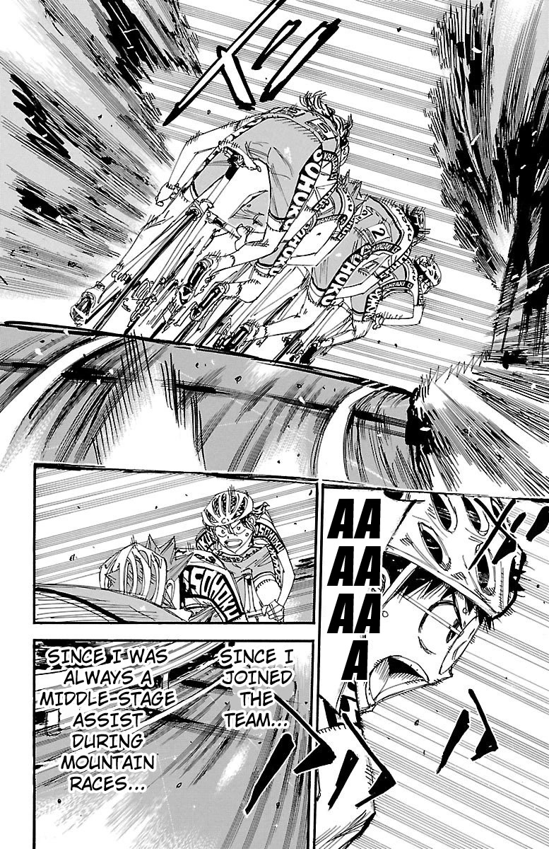 Yowamushi Pedal Chapter 465 page 3 - Chapter 465: Sakamichi At Full Power