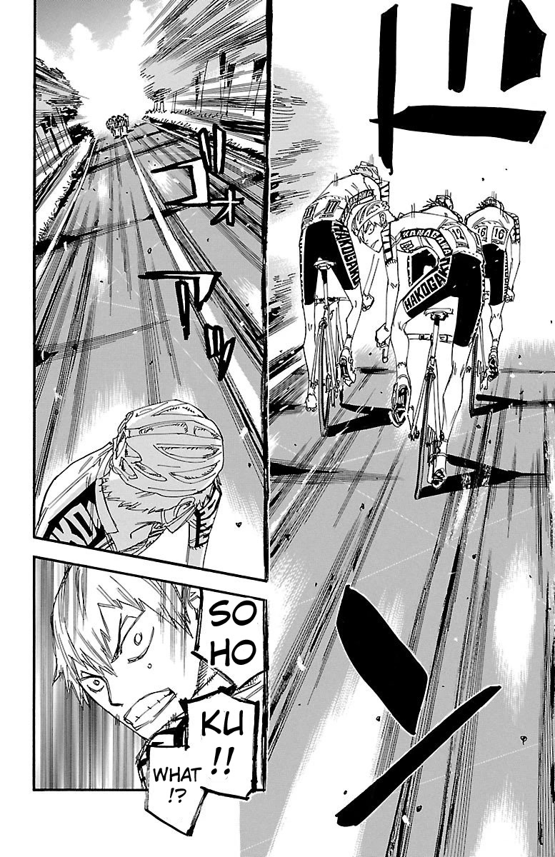 Yowamushi Pedal Chapter 466 page 16 - Chapter 466: Teshima's Orders