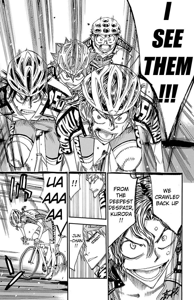 Yowamushi Pedal Chapter 466 page 17 - Chapter 466: Teshima's Orders
