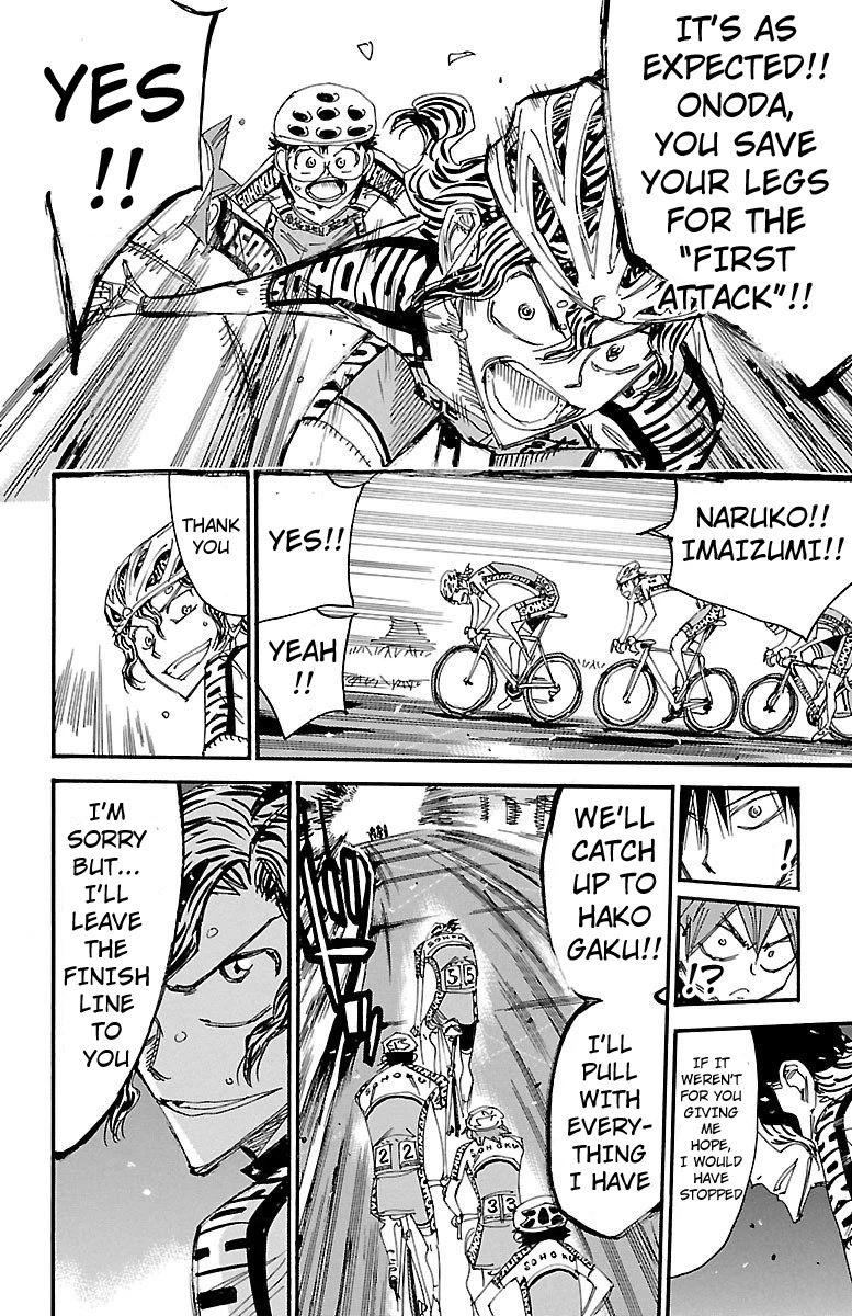 Yowamushi Pedal Chapter 466 page 18 - Chapter 466: Teshima's Orders