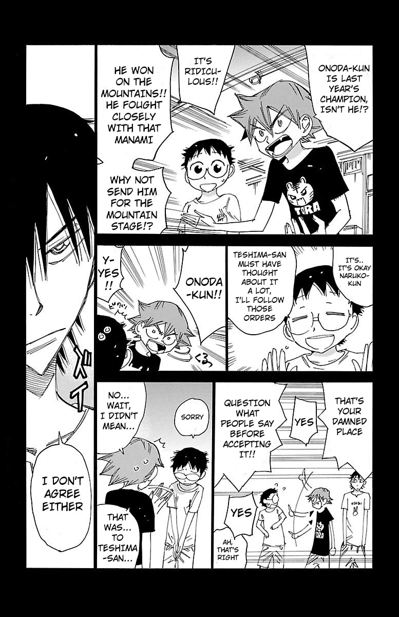 Yowamushi Pedal Chapter 466 page 2 - Chapter 466: Teshima's Orders