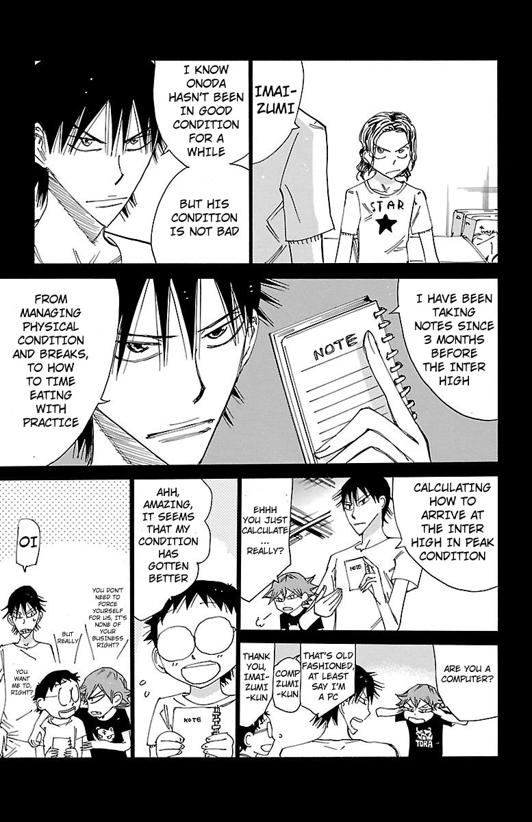 Yowamushi Pedal Chapter 466 page 3 - Chapter 466: Teshima's Orders