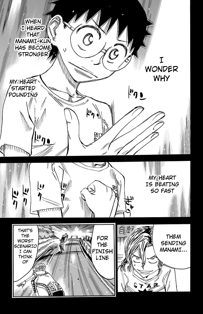 Yowamushi Pedal Chapter 466 page 6 - Chapter 466: Teshima's Orders