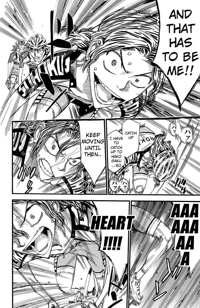 Yowamushi Pedal Chapter 467 page 17 - Chapter 467: Sohoku's Flag