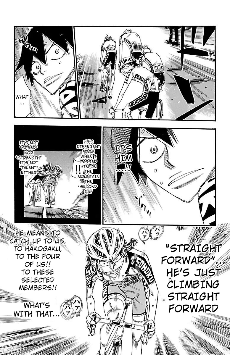 Yowamushi Pedal Chapter 467 page 21 - Chapter 467: Sohoku's Flag