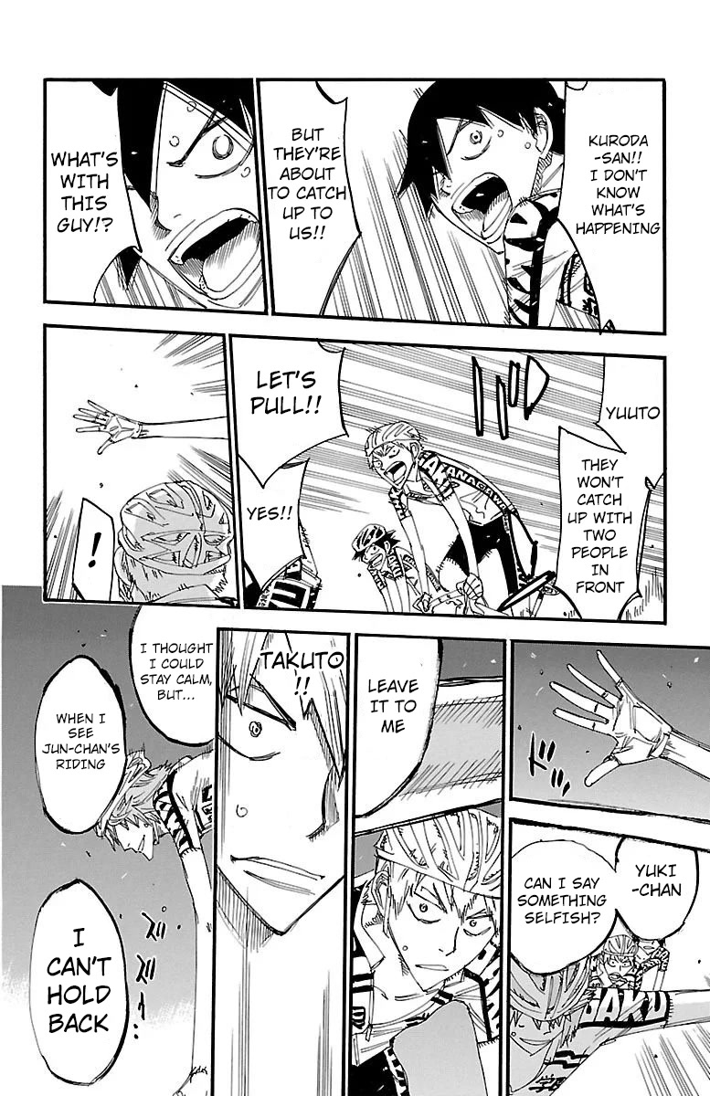 Yowamushi Pedal Chapter 467 page 24 - Chapter 467: Sohoku's Flag