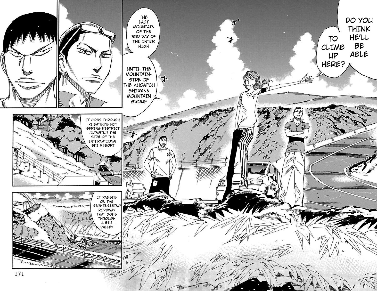 Yowamushi Pedal Chapter 467 page 6 - Chapter 467: Sohoku's Flag