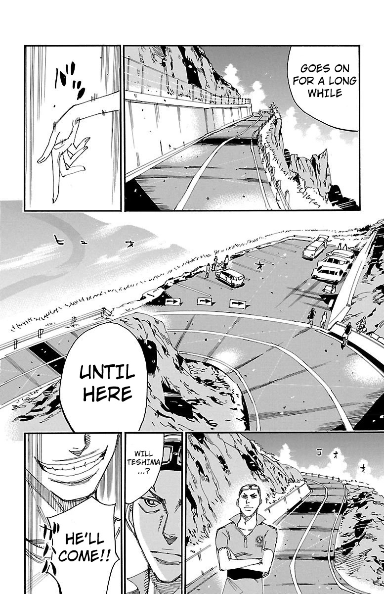 Yowamushi Pedal Chapter 467 page 7 - Chapter 467: Sohoku's Flag