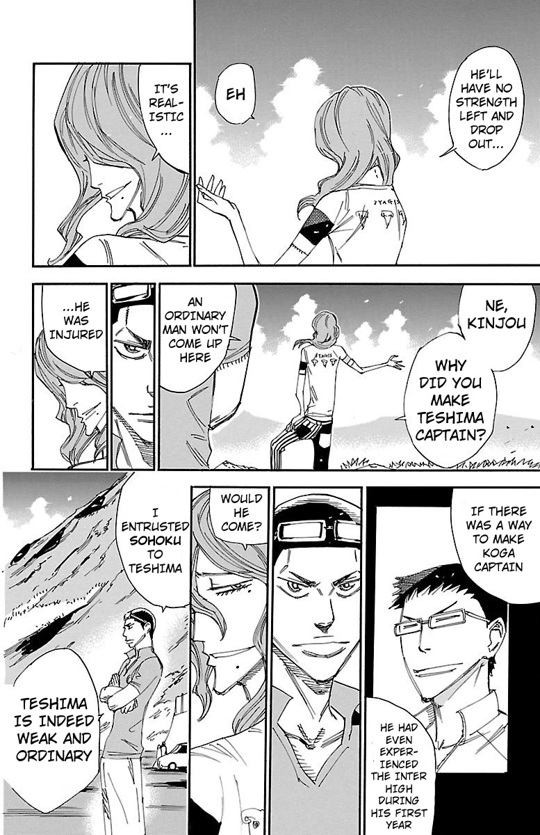 Yowamushi Pedal Chapter 467 page 9 - Chapter 467: Sohoku's Flag