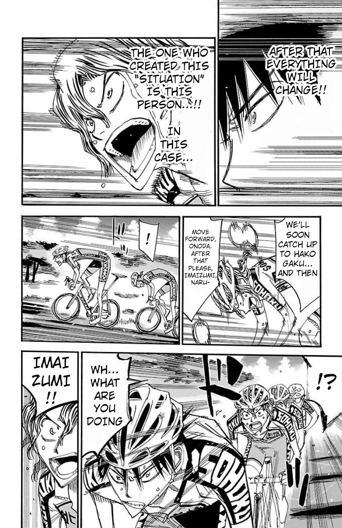 Yowamushi Pedal Chapter 468 page 8 - Chapter 468: Reaching Vibrations
