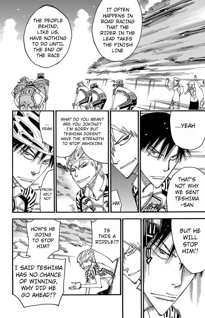 Yowamushi Pedal Chapter 469 page 10 - Chapter 469: The Two People In The Lead