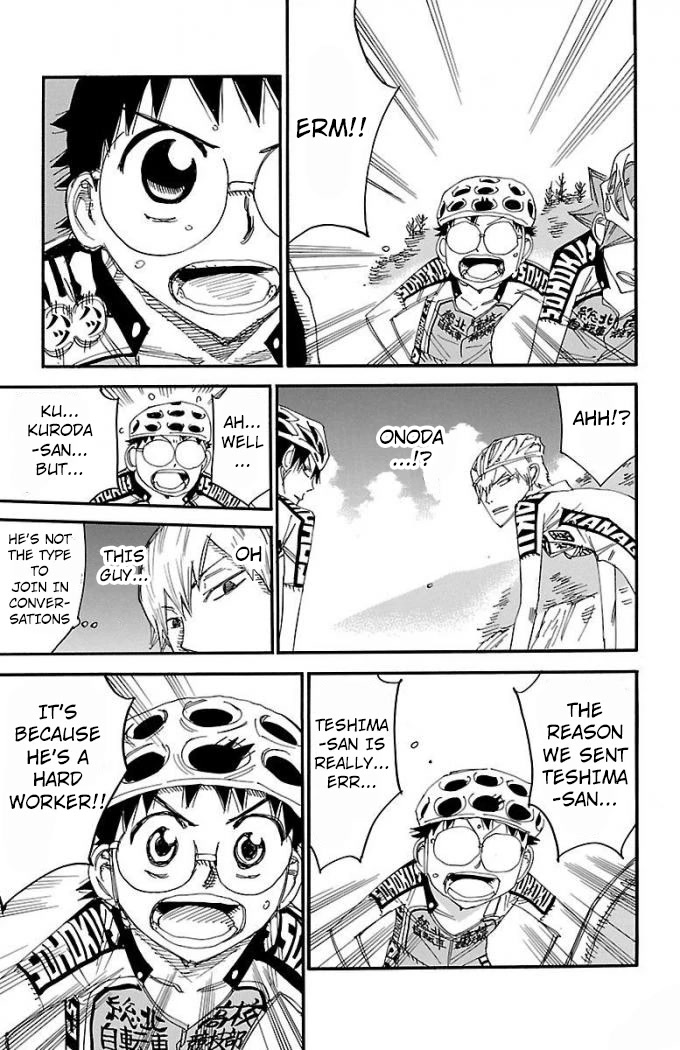 Yowamushi Pedal Chapter 469 page 11 - Chapter 469: The Two People In The Lead
