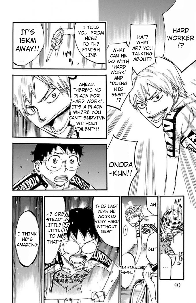 Yowamushi Pedal Chapter 469 page 12 - Chapter 469: The Two People In The Lead