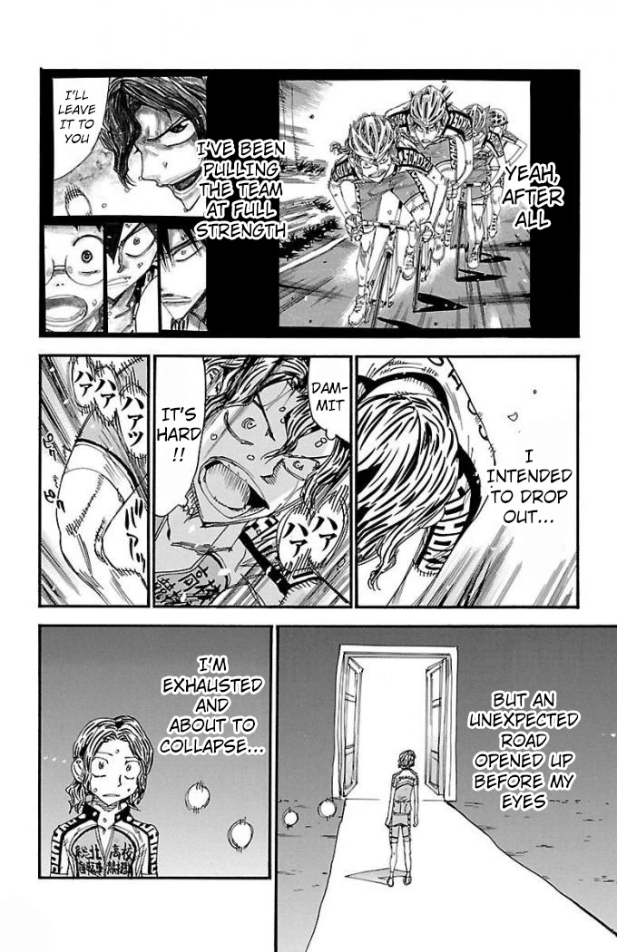 Yowamushi Pedal Chapter 469 page 14 - Chapter 469: The Two People In The Lead